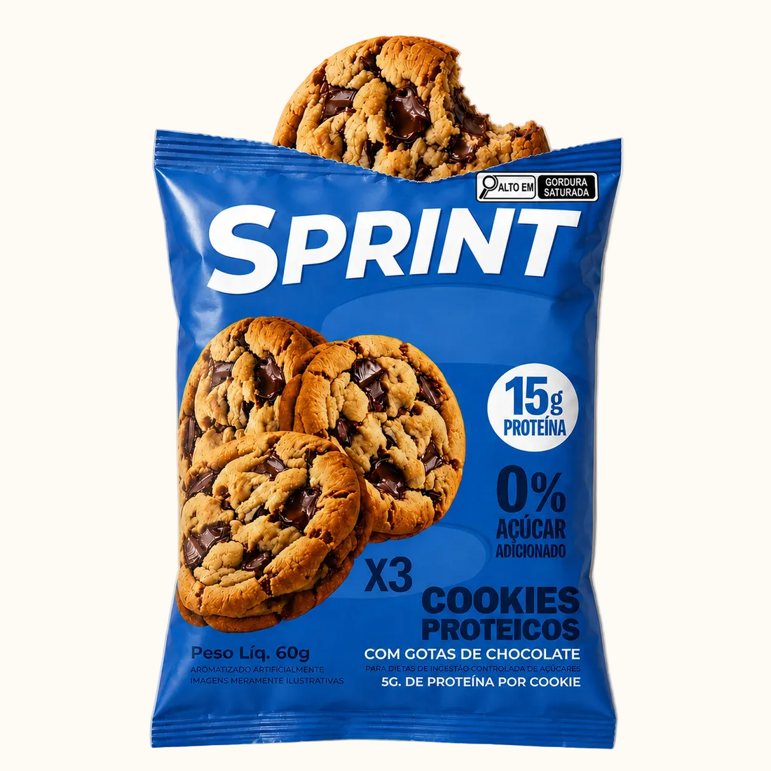 COOKIES PROTEICOS X3 - CAIXA X10