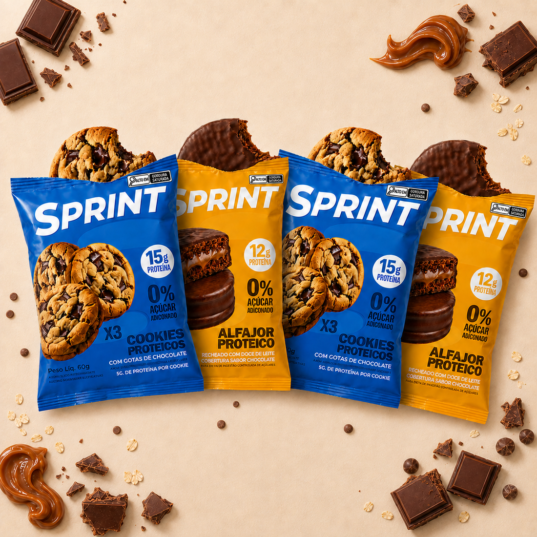 SPRINT KIT DEGUSTAÇAO X4